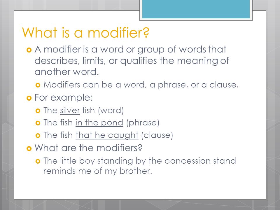 Misplaced & Dangling Modifiers ppt video online download