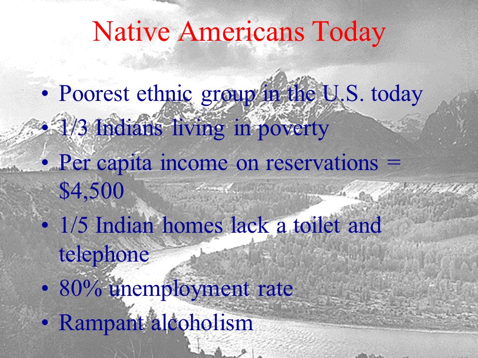 Native Americans Today