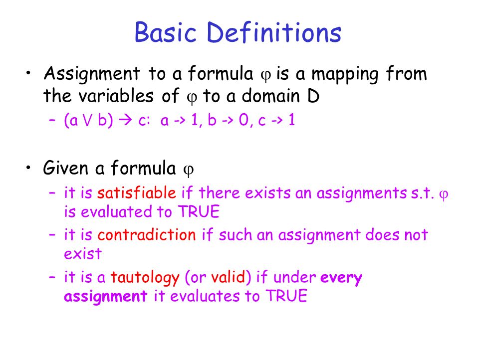 Introduction To Satisfiability Modulo Theories Ppt Download