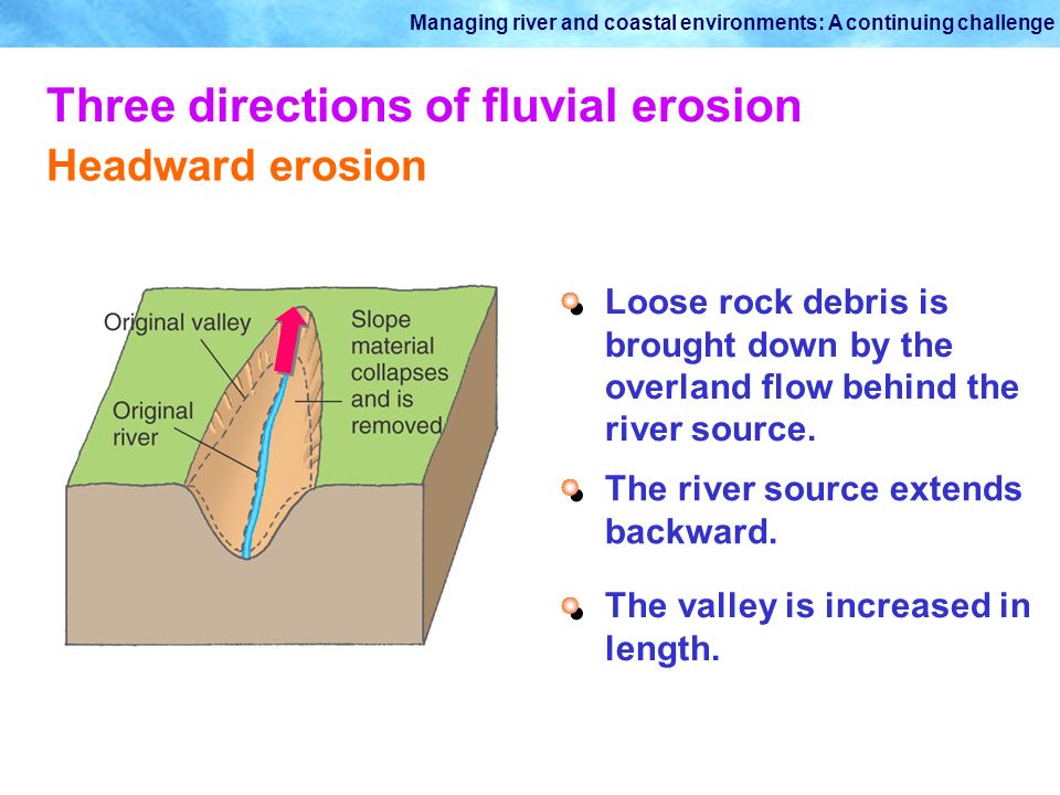  What are the major fluvial processes? - ppt download