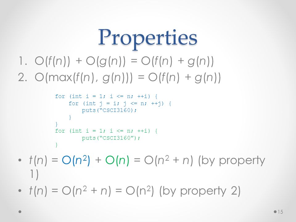 Csci 3160 Design And Analysis Of Algorithms Tutorial 1 Ppt Download