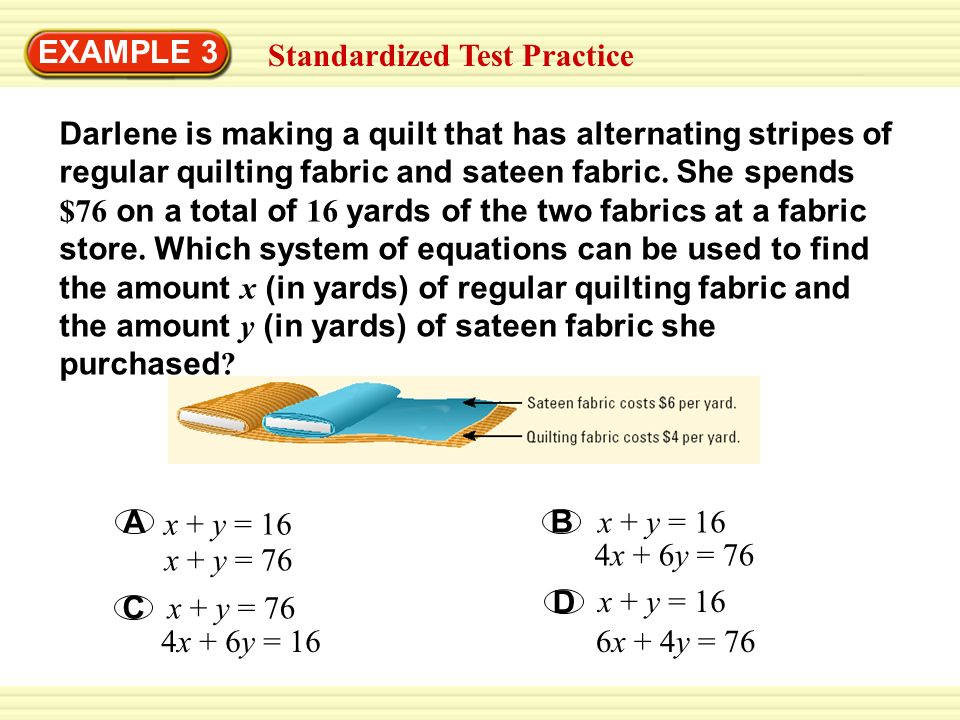 EXAMPLE 3 Standardized Test Practice.