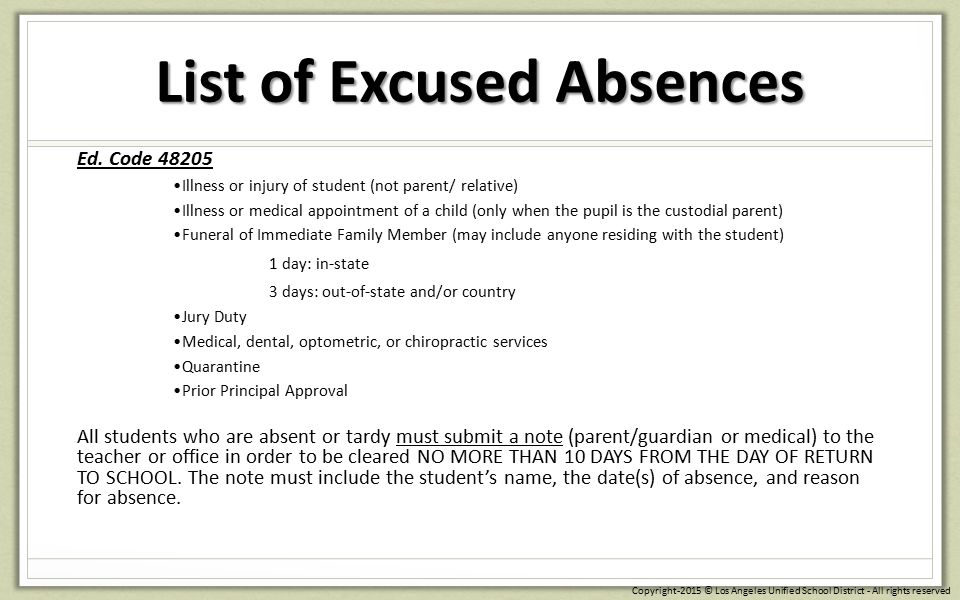 School Name Attendance Policy And Procedures Ppt Video Online
