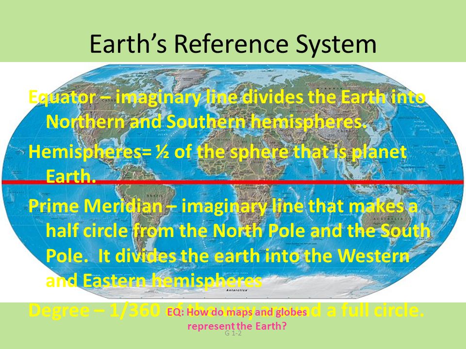 Earth’s Reference System