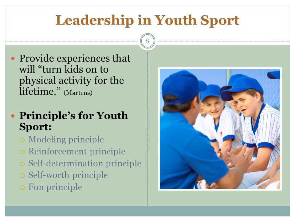 Leadership in Youth Sport