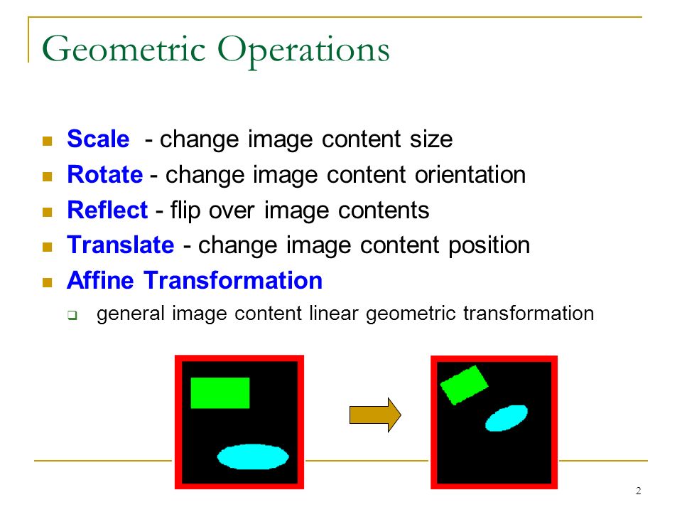 Digital Image Processing Lecture 6 Image Geometry Ppt Video Online Download
