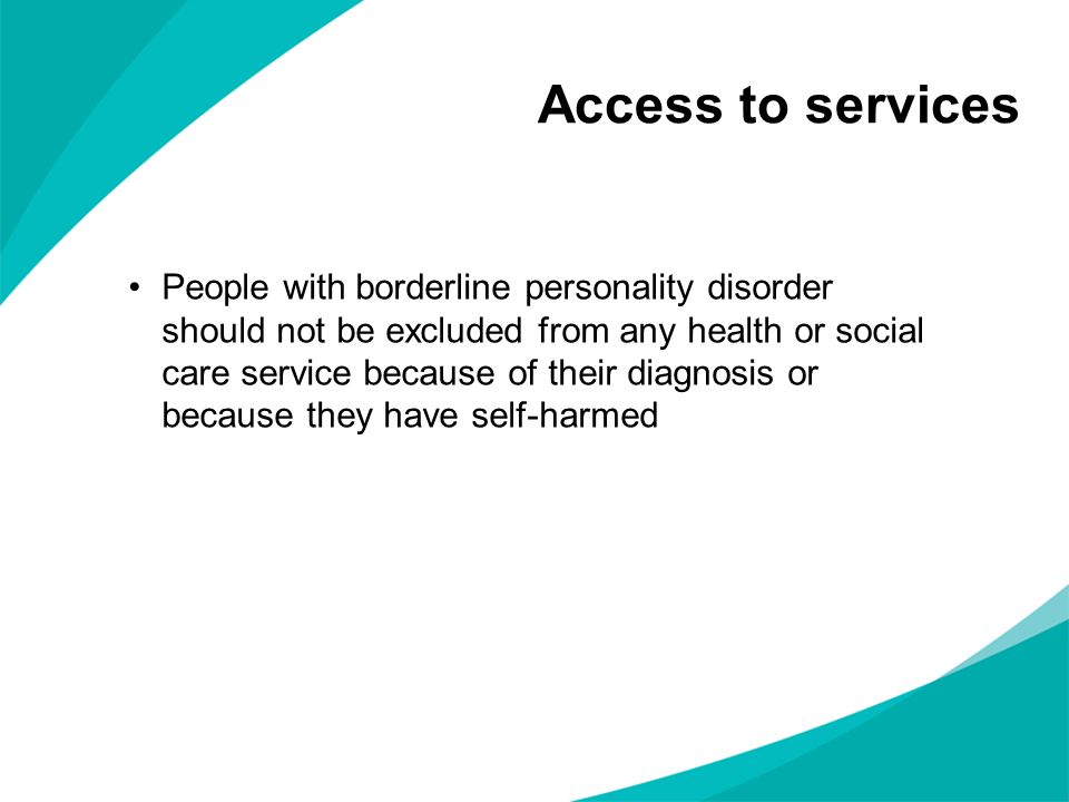 Access to services