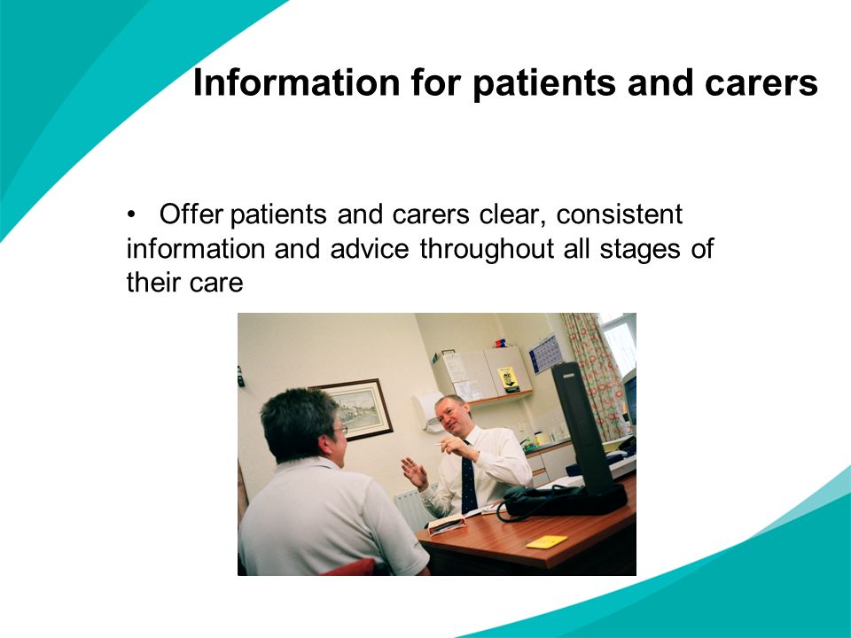 Information for patients and carers