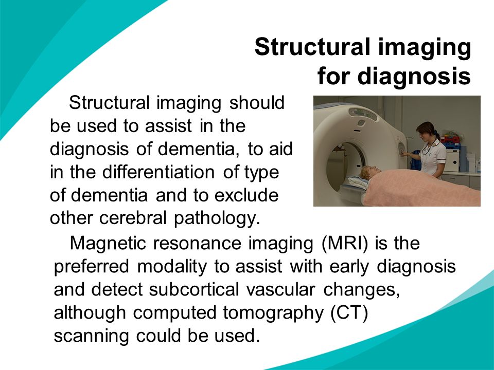 Structural imaging for diagnosis