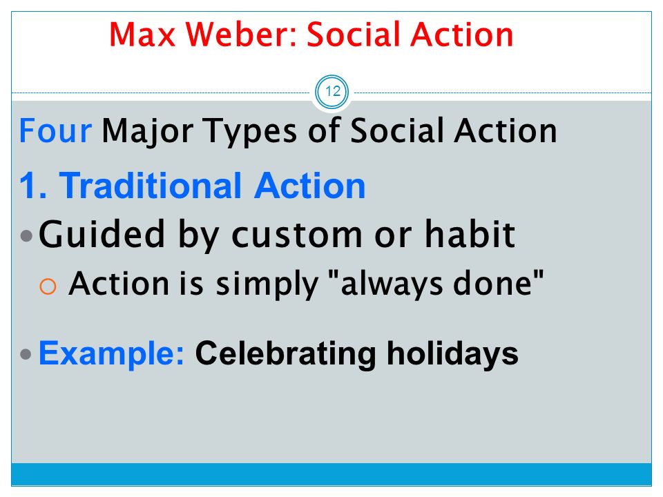 weber social action theory