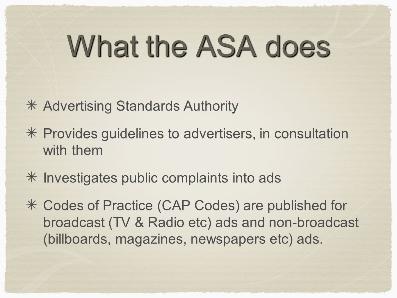 uk advertising codes