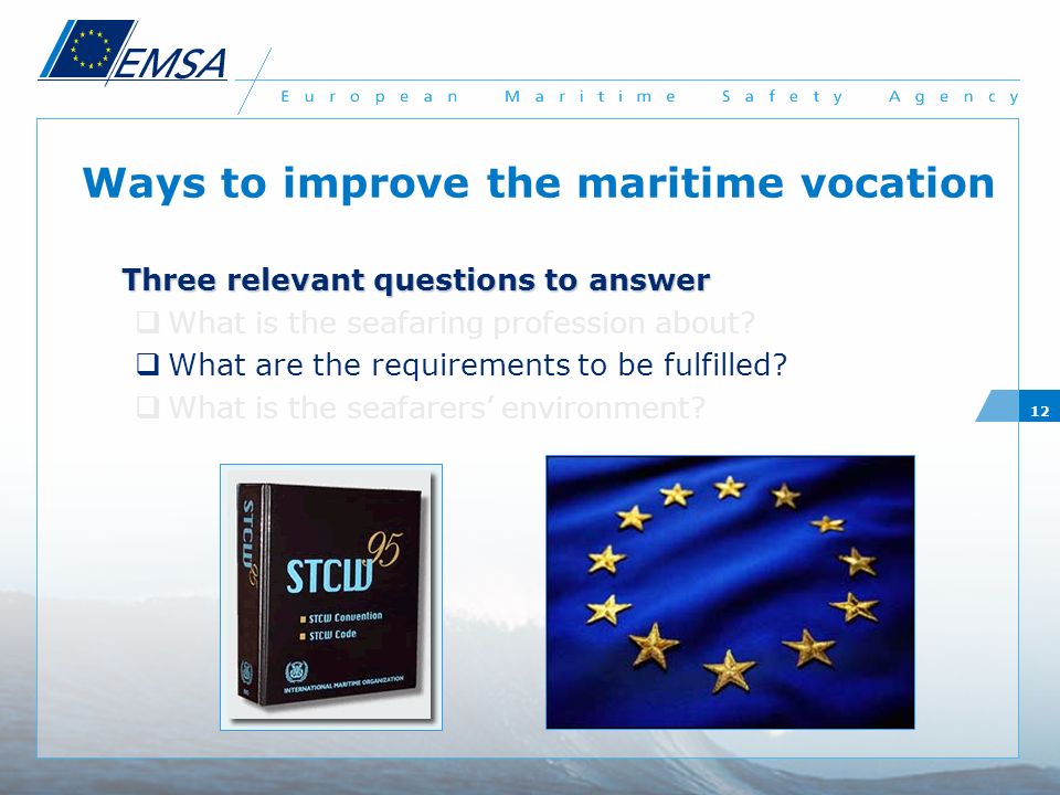 Ways to improve the maritime vocation