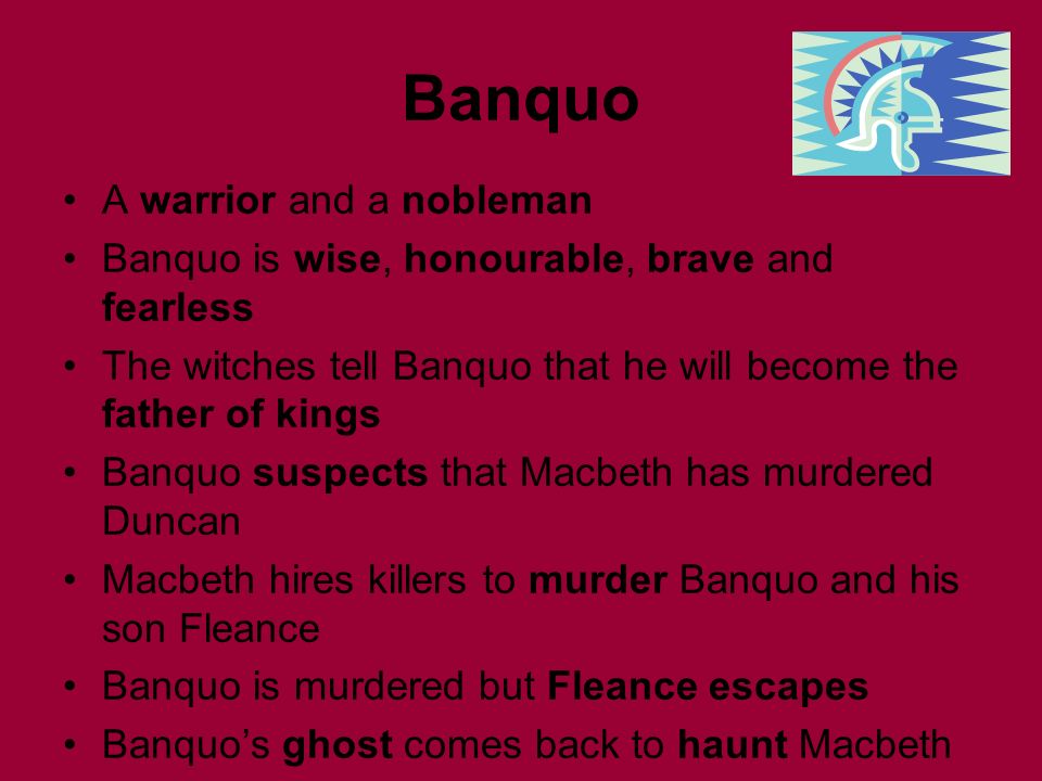 Macbeth The Characters. - ppt video online download