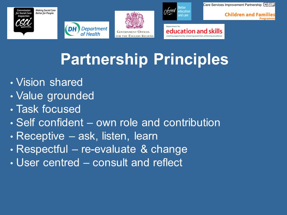 Partnership Principles