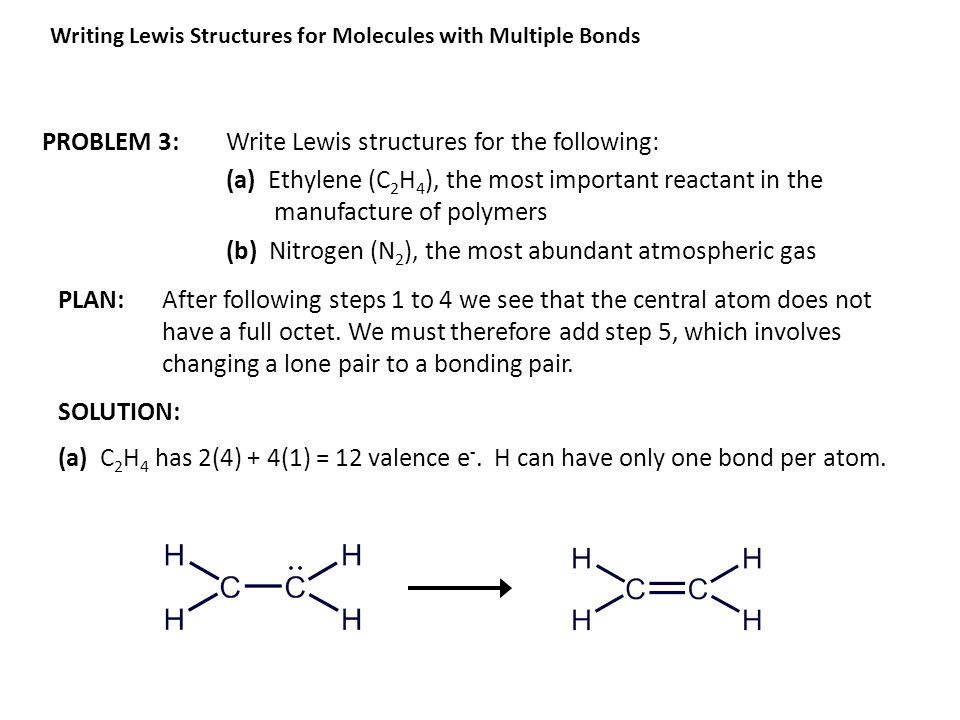 Presentation on theme: "Writing Lewis Structures of Simple Covalent Mo...