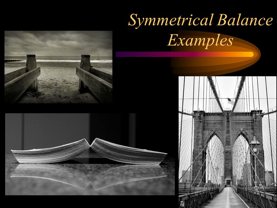 Symmetrical Balance Examples