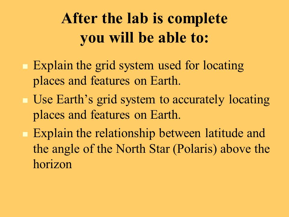 After the lab is complete you will be able to:
