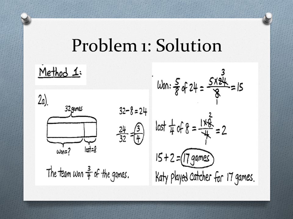 Problem 1: Solution