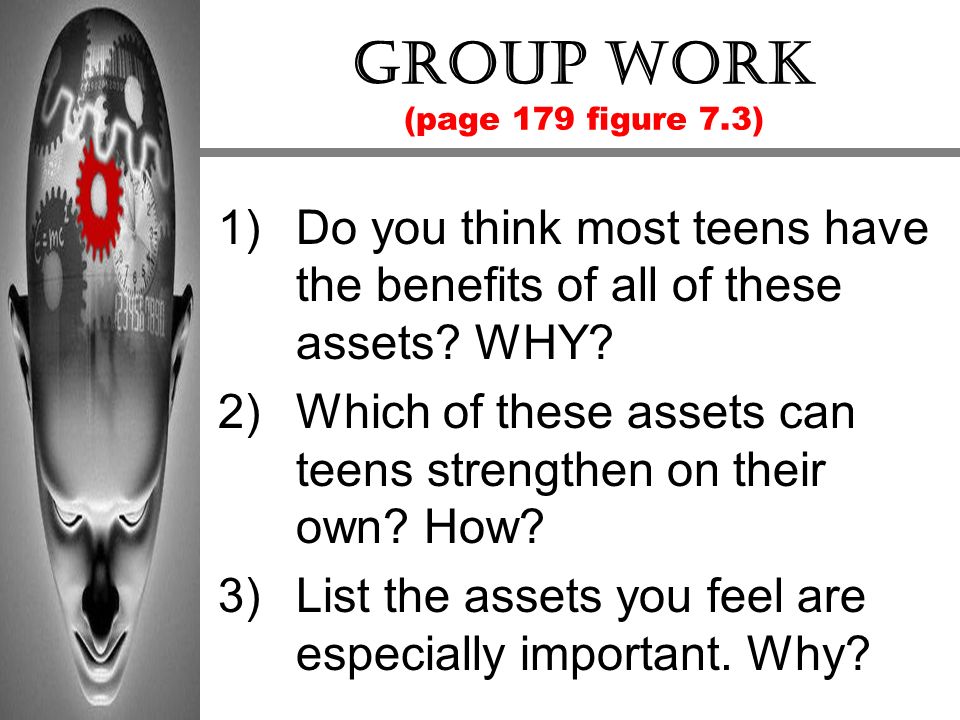 Group work (page 179 figure 7.3)