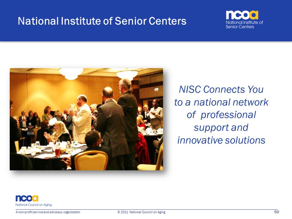 The National Institute of Senior Centers
