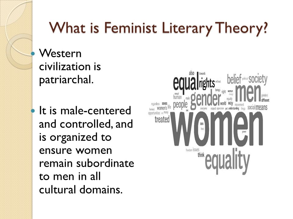 What is Feminist Literary Theory
