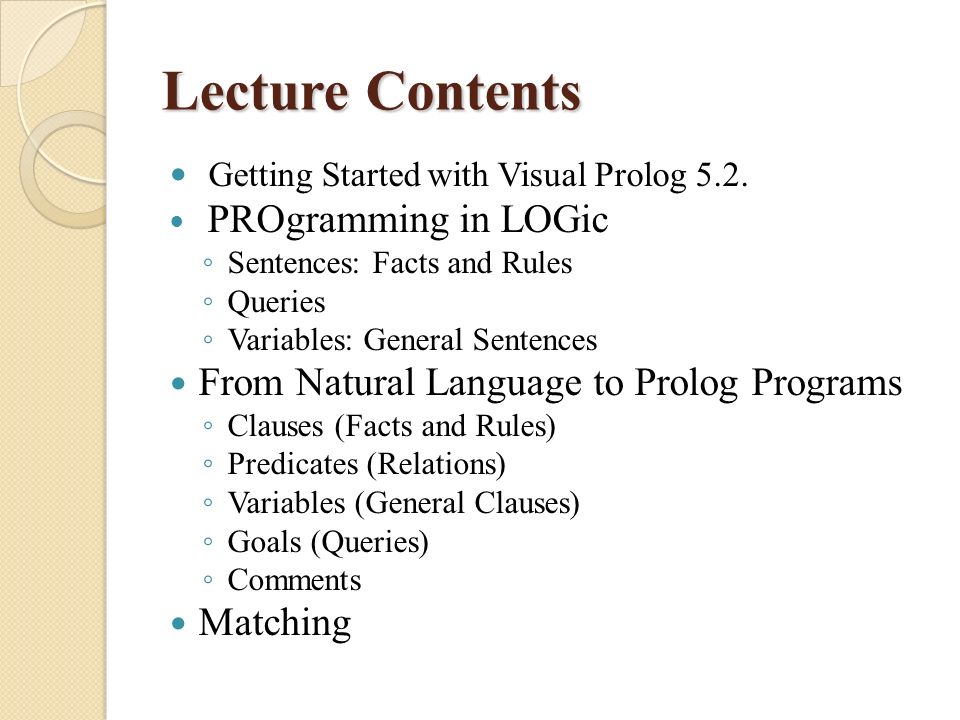 visual prolog language