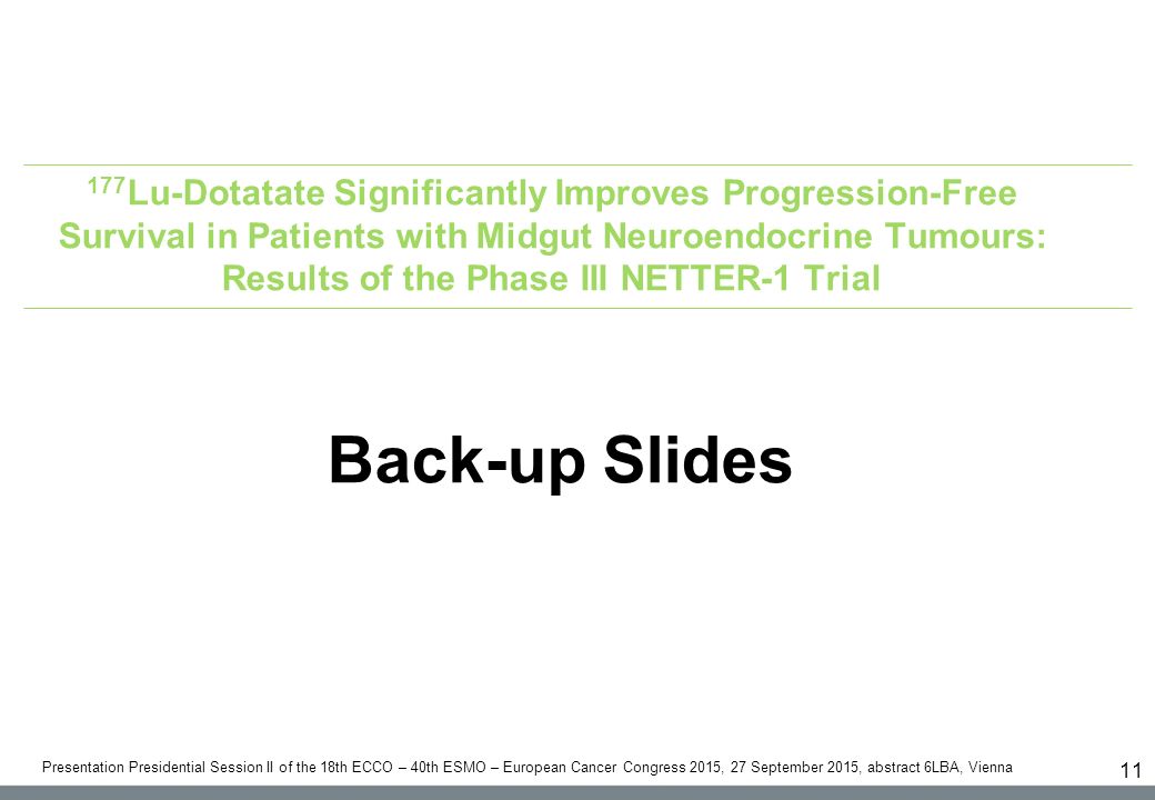 177lu Dotatate Significantly Improves Progression Free Survival In