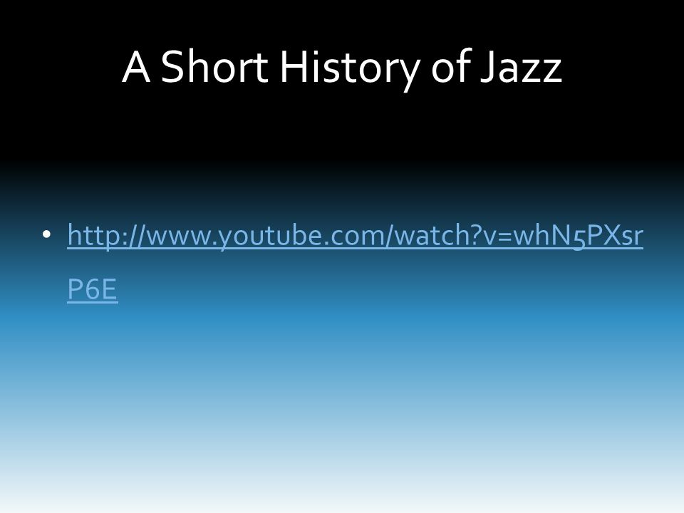Chapter 9 Jazz. - ppt video online download