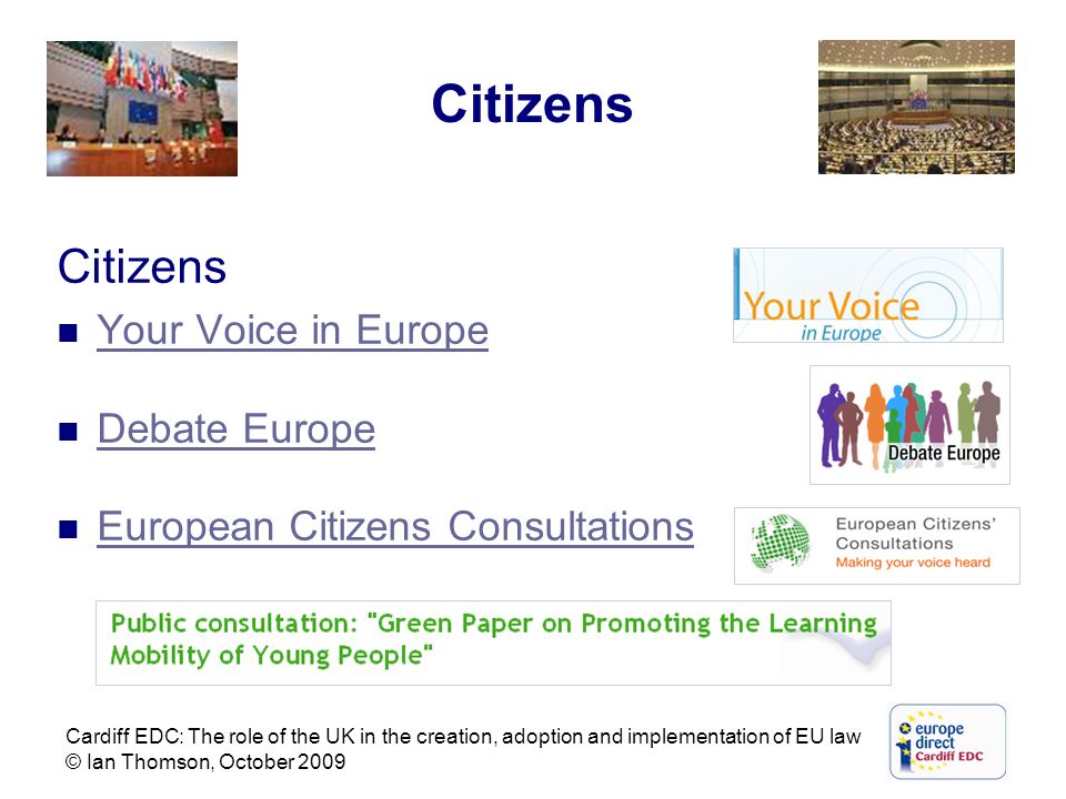 Citizens Citizens Your Voice in Europe Debate Europe