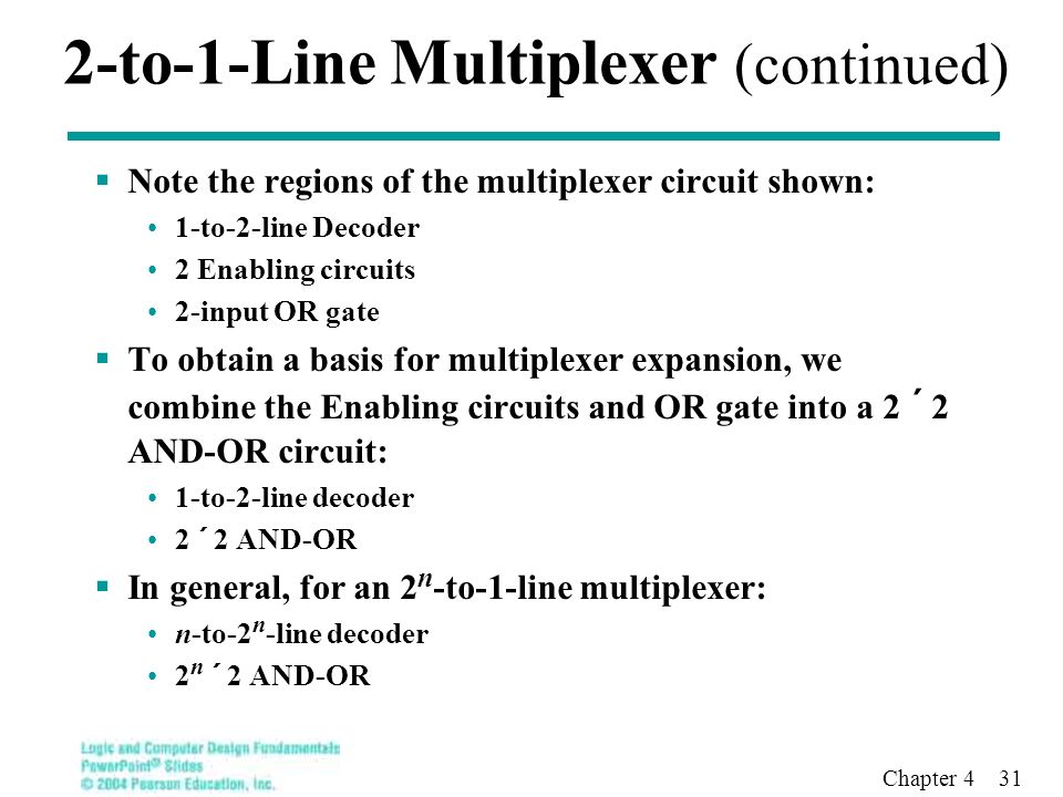 2-to-1-Line Multiplexer (continued)