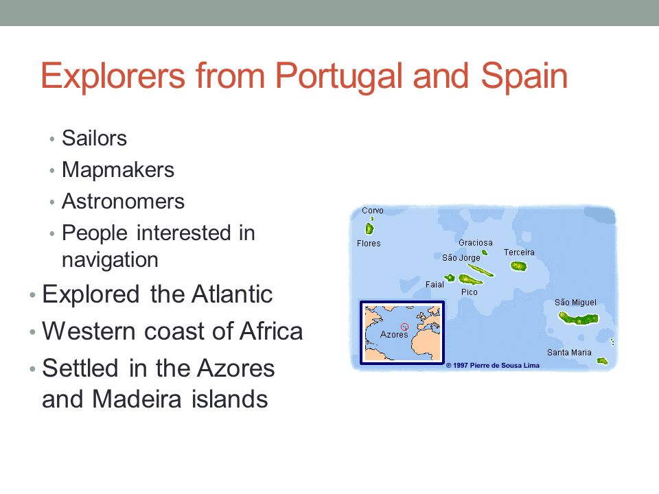 Explorers from Portugal and Spain