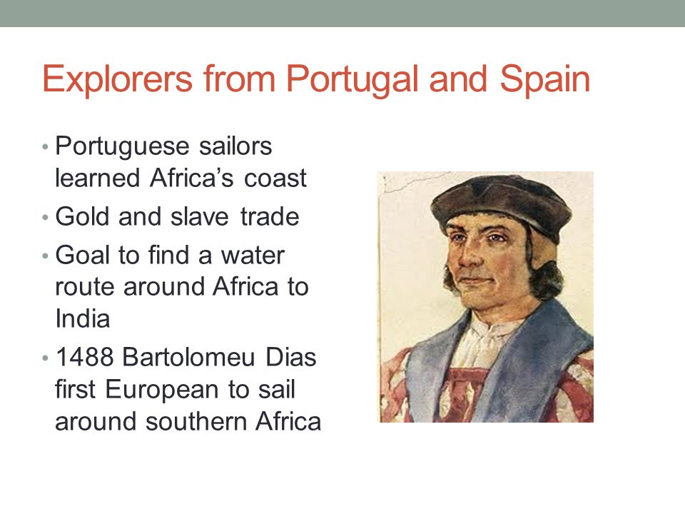 Explorers from Portugal and Spain