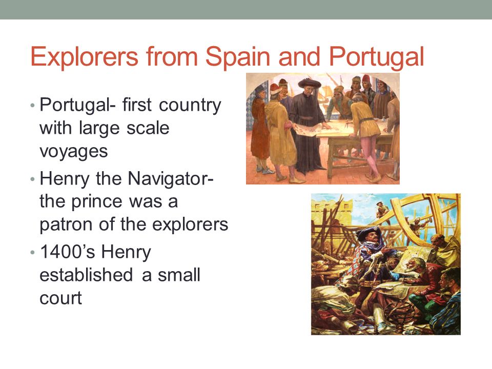 Explorers from Spain and Portugal