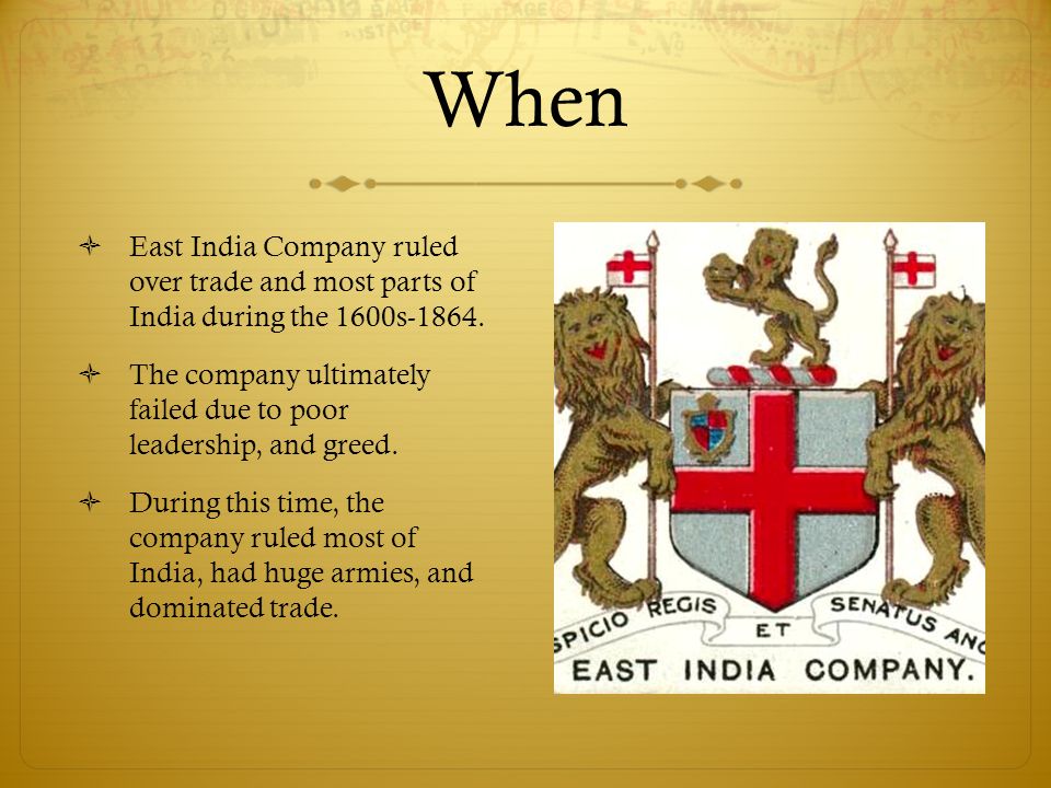 East India Company Savannah DeCarlo. - ppt video online download