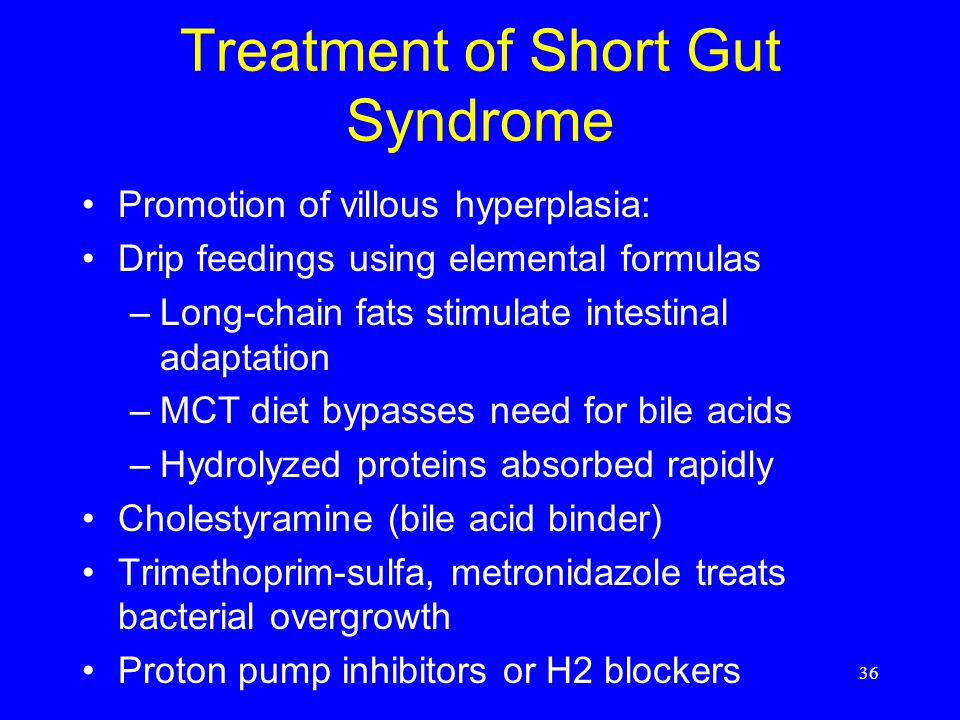 Treatment of Short Gut Syndrome