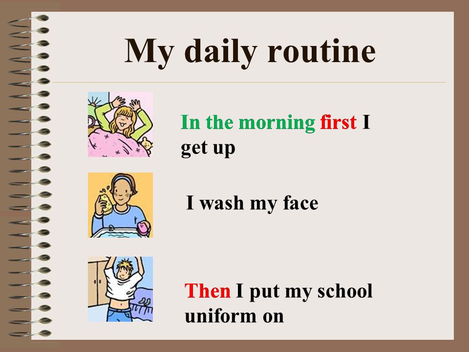 My Daily Routine Ppt Video Online Download
