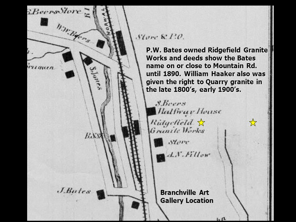 P.W. Bates owned Ridgefield Granite
