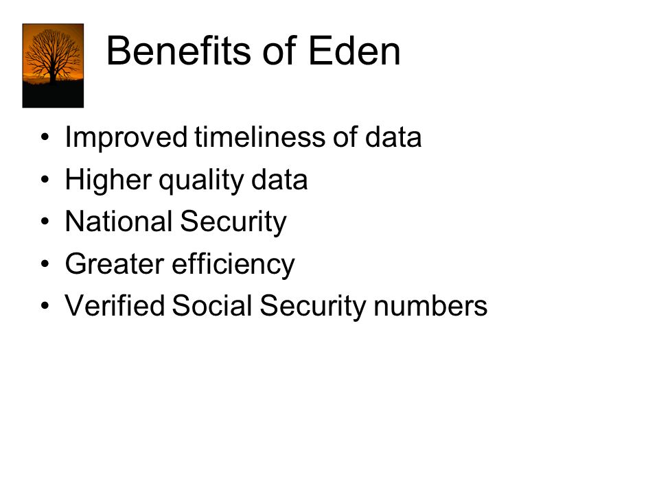 Eden Electronic Death Entry Network Ppt Video Online Download