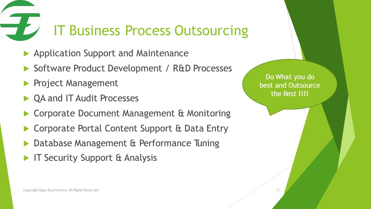 IT Business Process Outsourcing