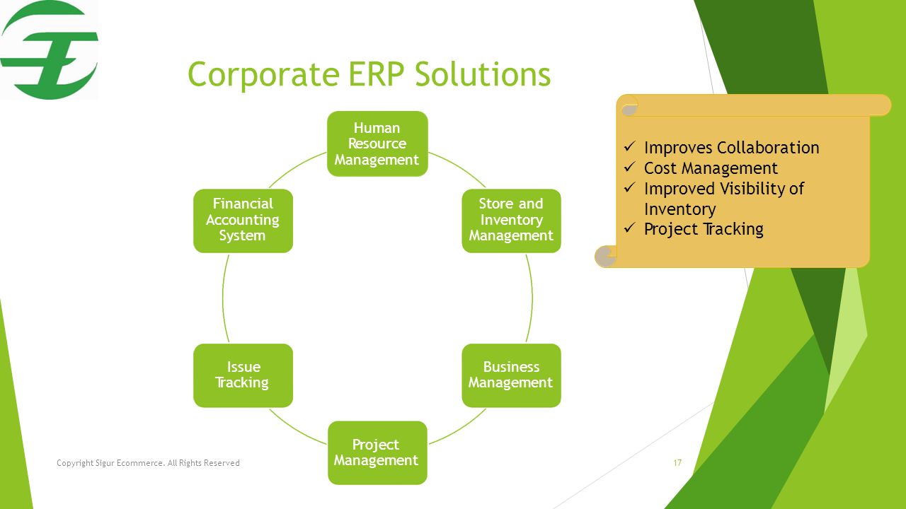 Corporate ERP Solutions