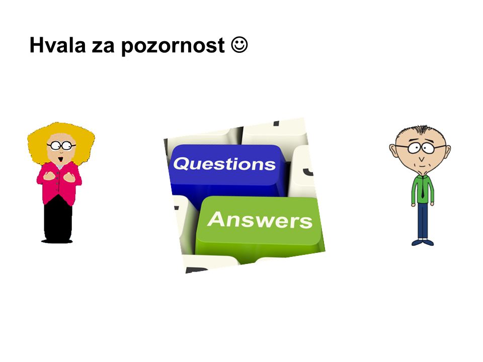 Hvala za pozornost  Amresh ends the presentation, invites the audience to ask questions.
