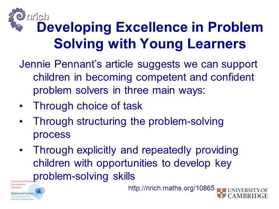 article on problem solving