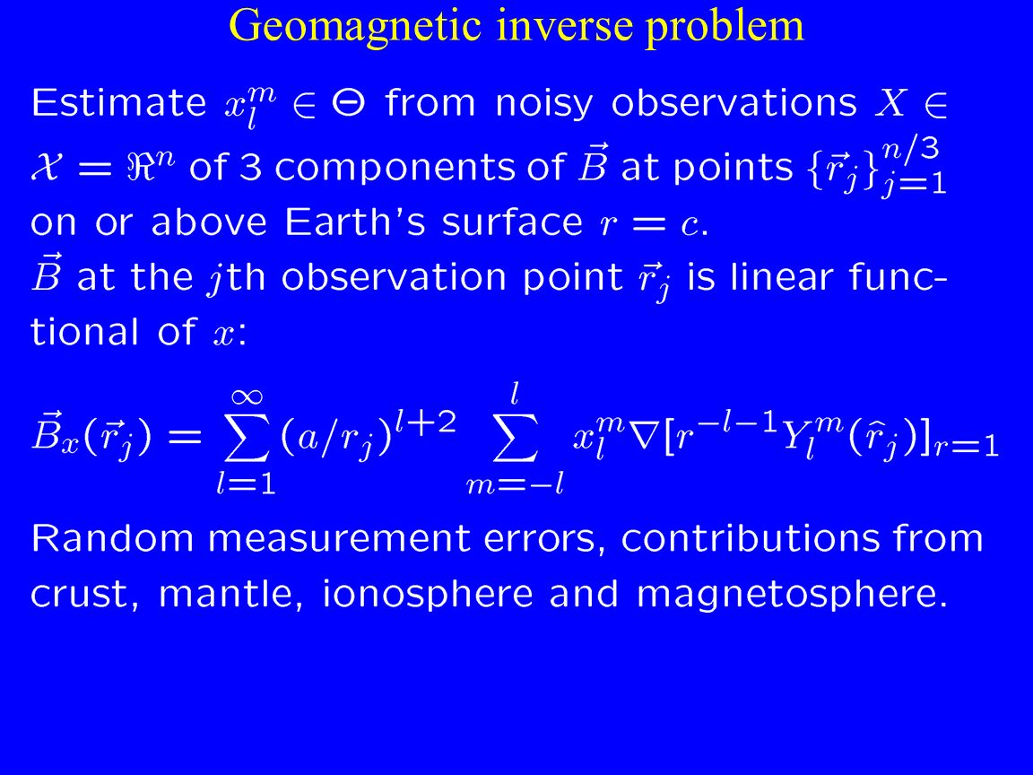 Mod-03 Lec-10 Deterministic, Static, Linear Inverse (Ill-posed) Problems -  YouTube
