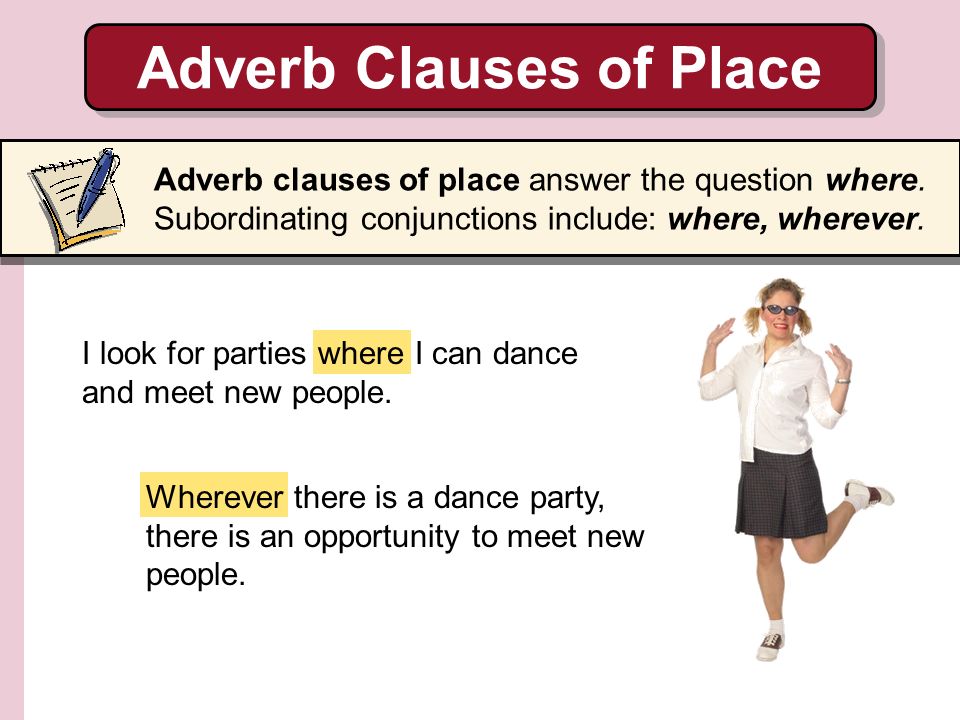 7 Adverb Clauses Dance Lessons Focus On Grammar 5 Part Vii Unit Ppt Video Online Download