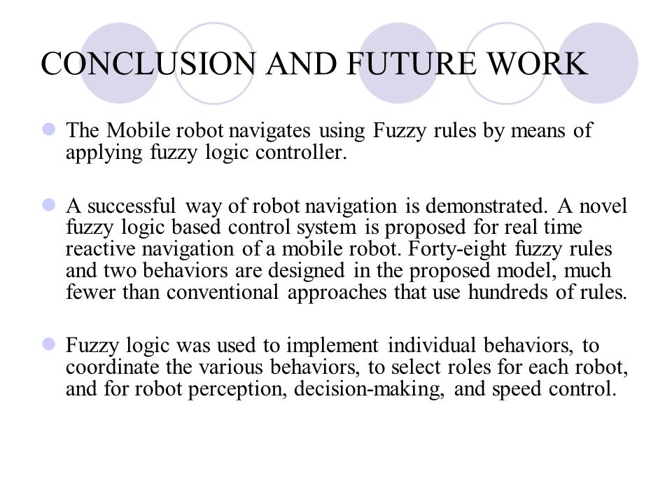 Merchandising En smule grå Mobile Robot Navigation Using Fuzzy logic Controller - ppt video online  download