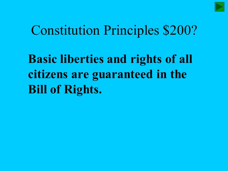 Constitution Principles $200