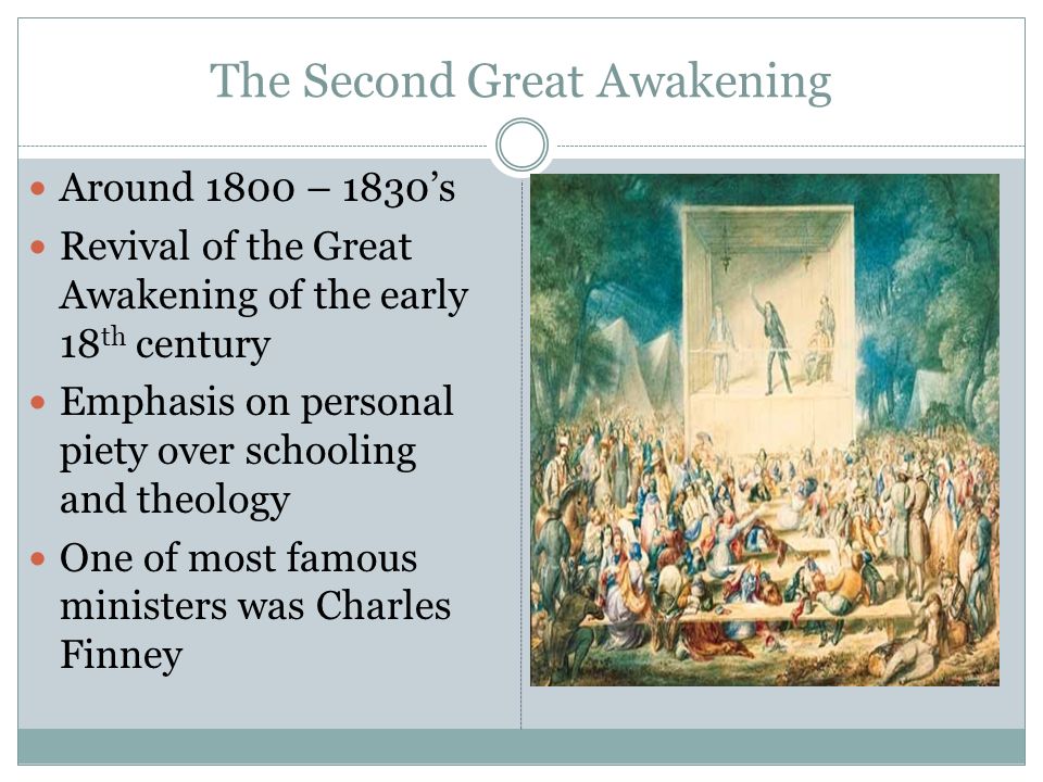 The Second Great Awakening and Utopian Societies - ppt video online download