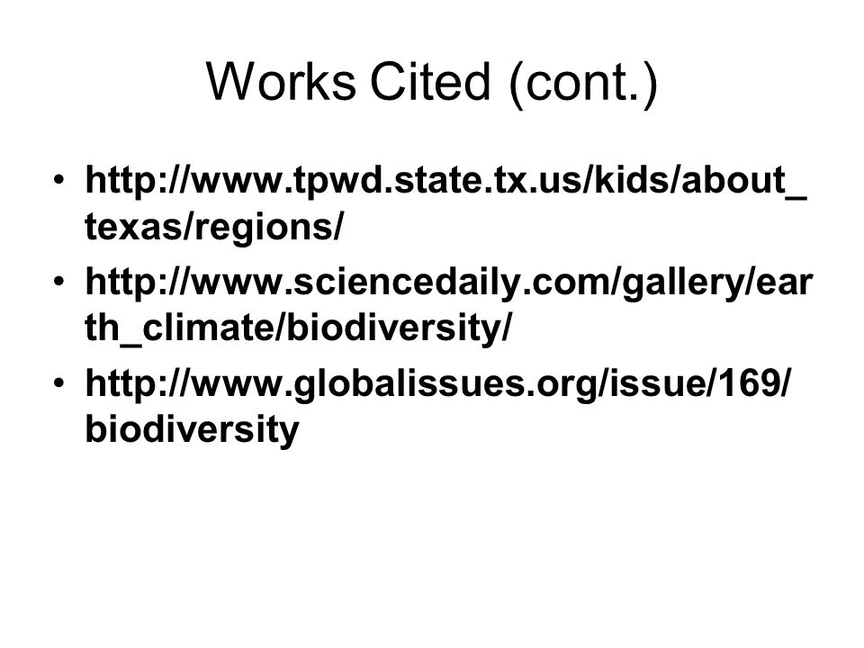 Works Cited (cont.)
