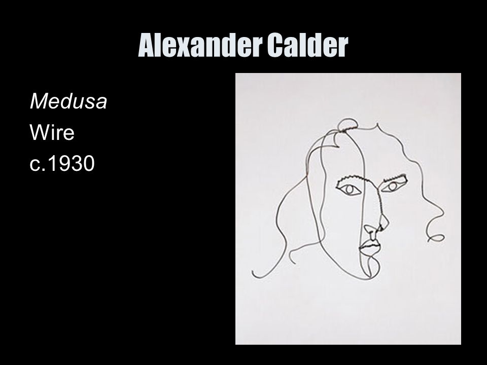 Alexander Calder Medusa Wire c.1930