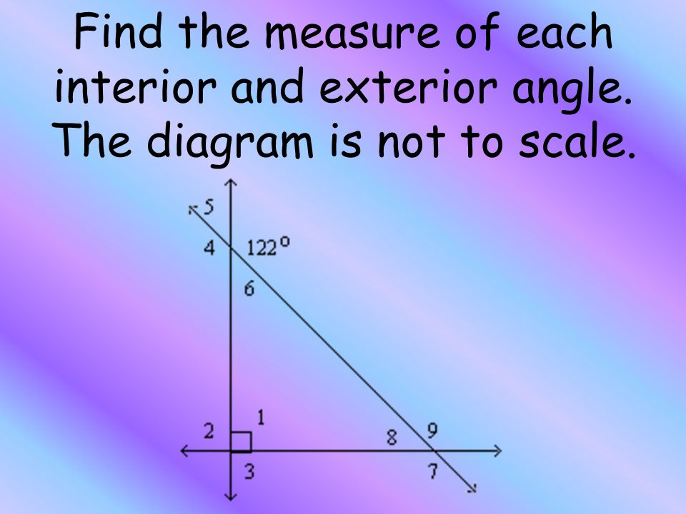 Classify The Triangle By Its Sides The Diagram Is Not To